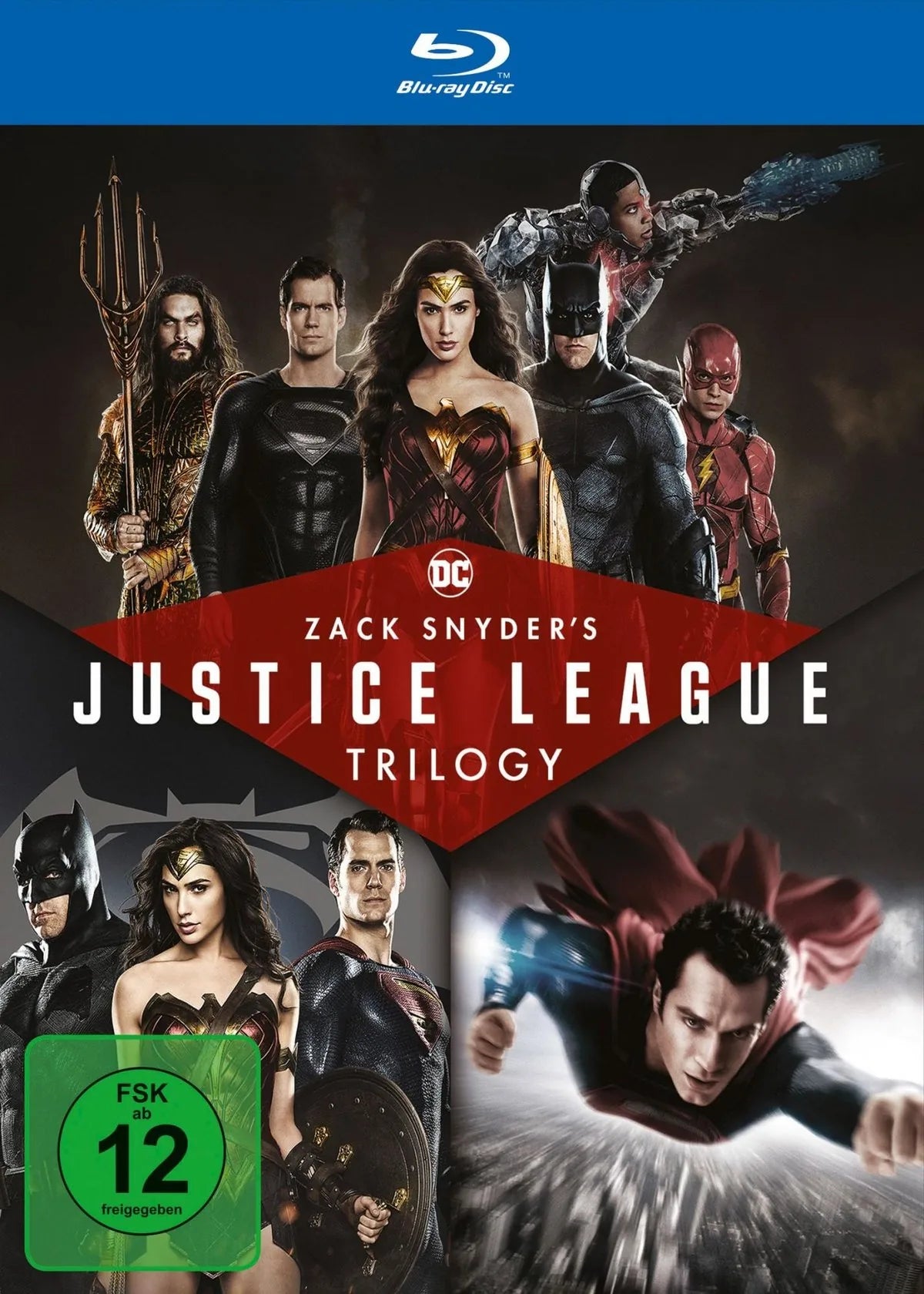 Zack Snyder's Justice League Trilogy - Blu-ray Disc