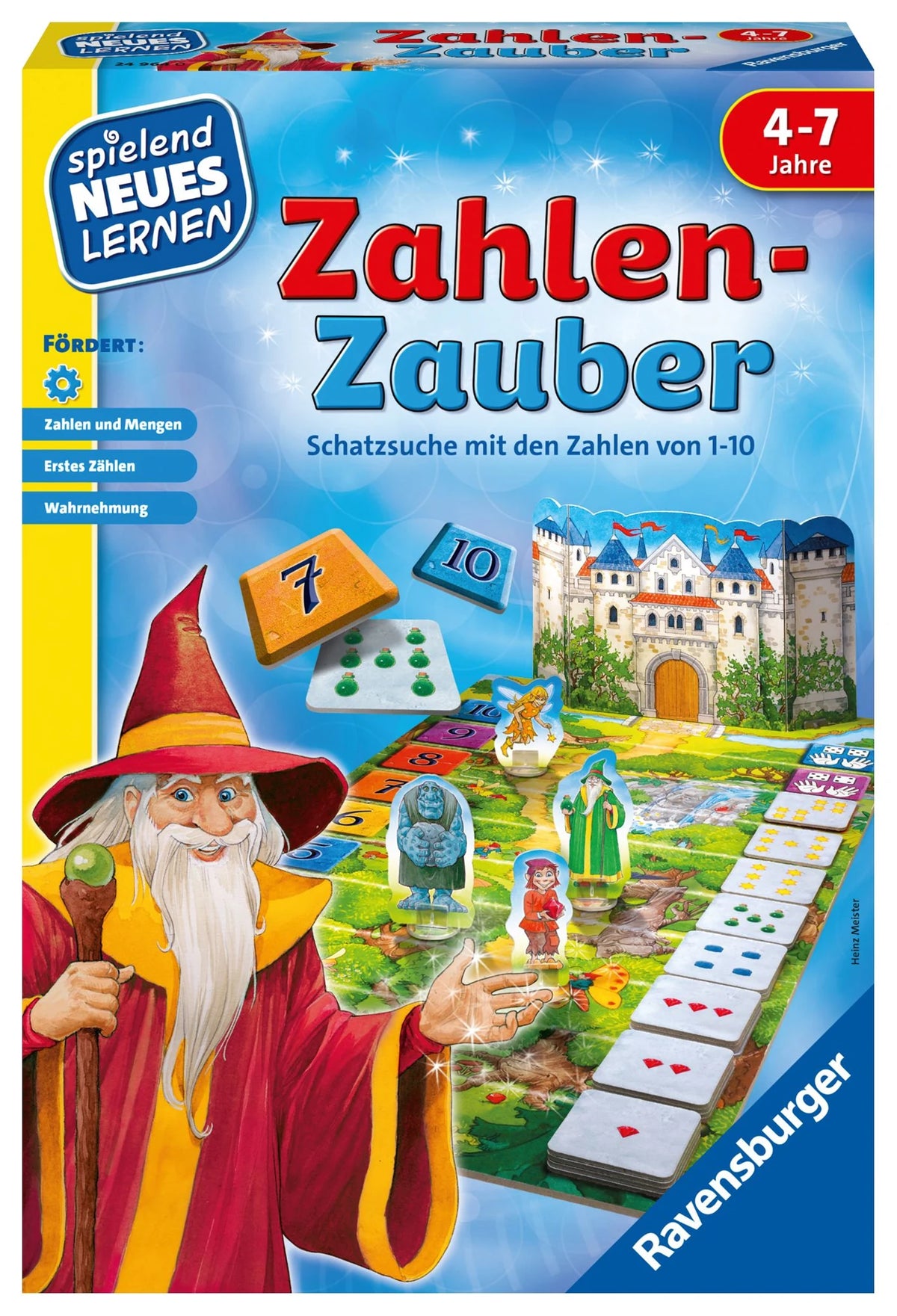 Kinderspiel: Zahlen-Zauber - Kinderspiel ab 4 Jahre