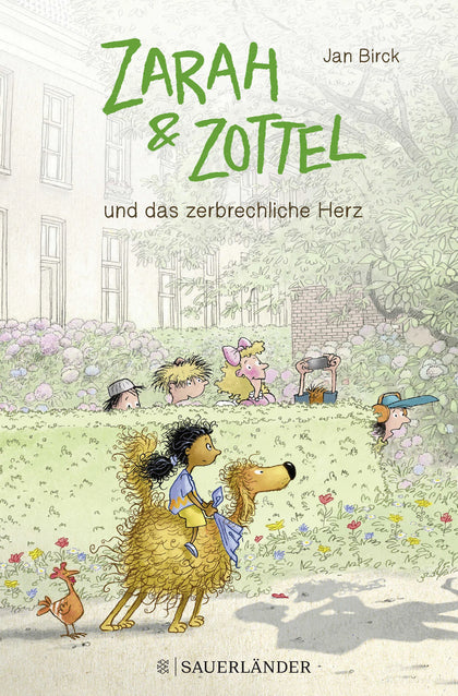 Buchcover von 'Zarah und Zottel – Und das zerbrechliche Herz' - Gebundene Ausgabe von Jan Birck