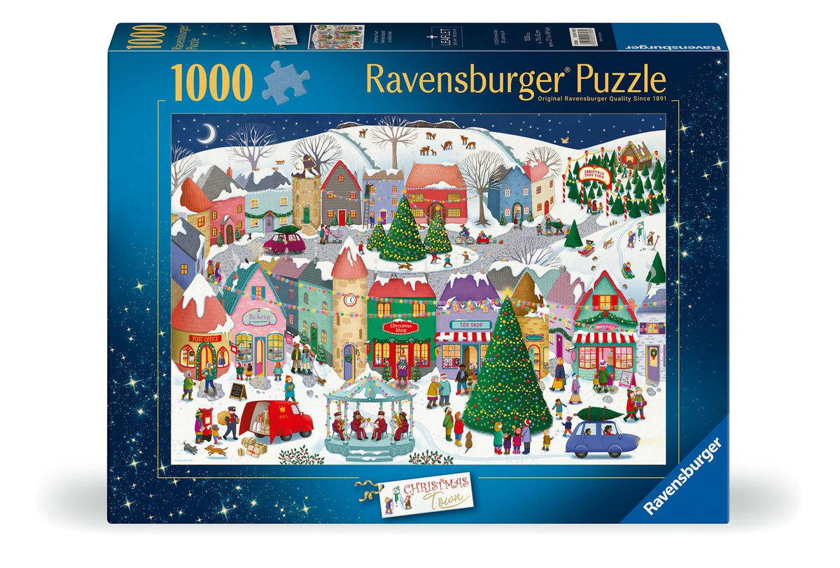 Puzzle: Weihnachtspuzzle 1000 Teile - Zauberhafte Weihnachtsstadt