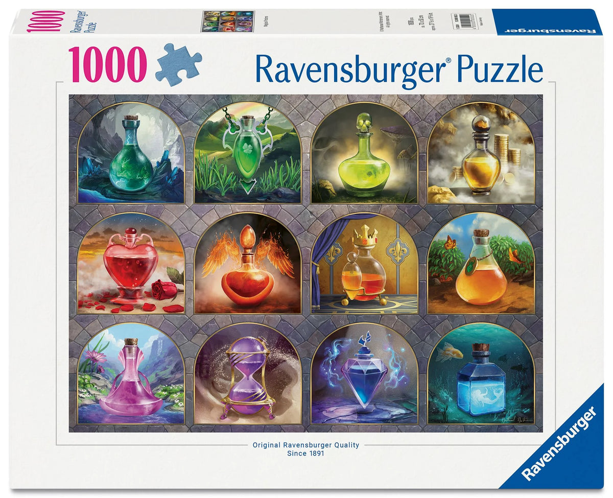 Puzzle: Erwachsenenpuzzle 1000 Teile - Zaubertränke