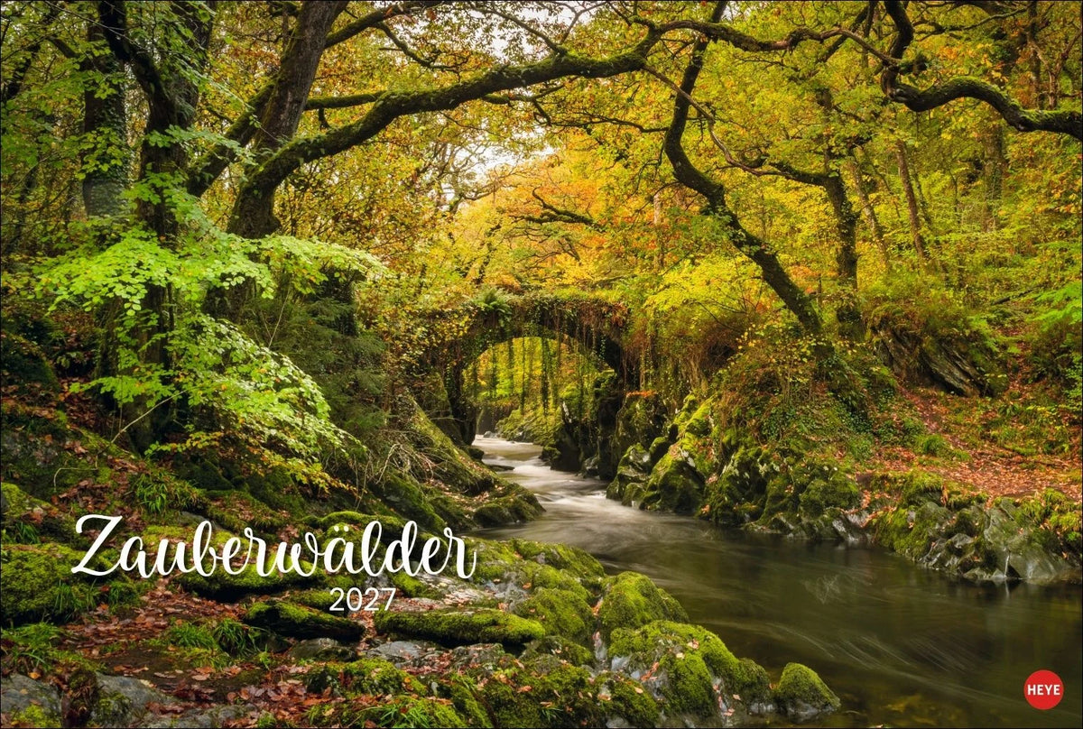 Wandkalender: Zauberwälder Edition Kalender 2027