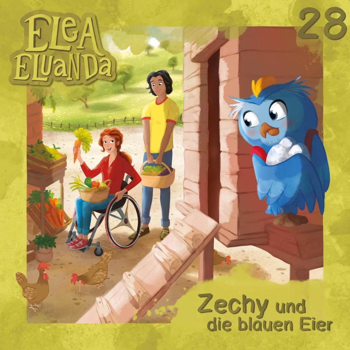 Cover: Zechy und die blauen Eier (Hörbuch Download) von Elfie Donnelly