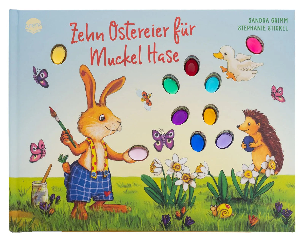 Cover: Zehn Ostereier für Muckel Hase (Hardcover) von Sandra Grimm