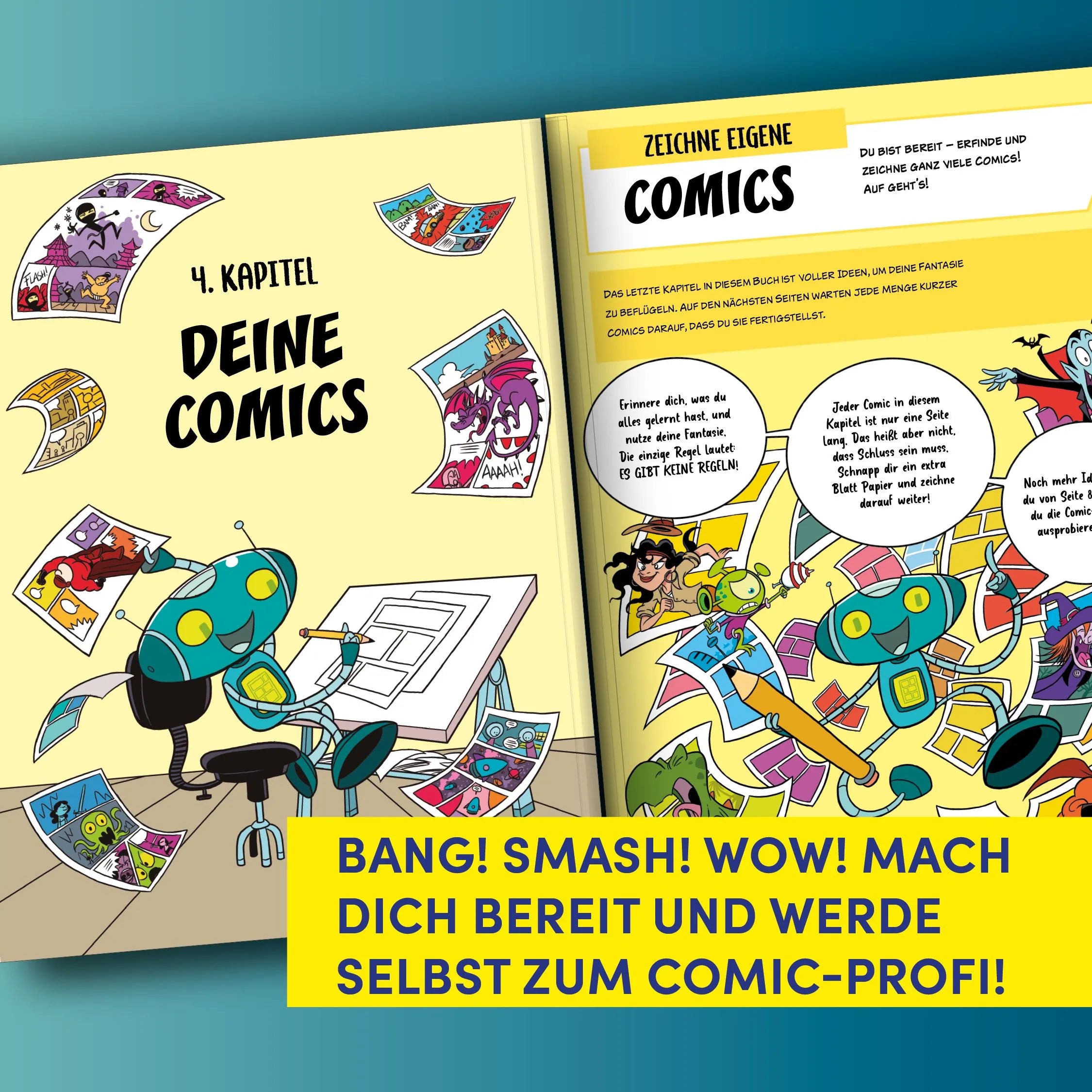 Detailansicht: Zeichne deine eigenen Comics (Taschenbuch)