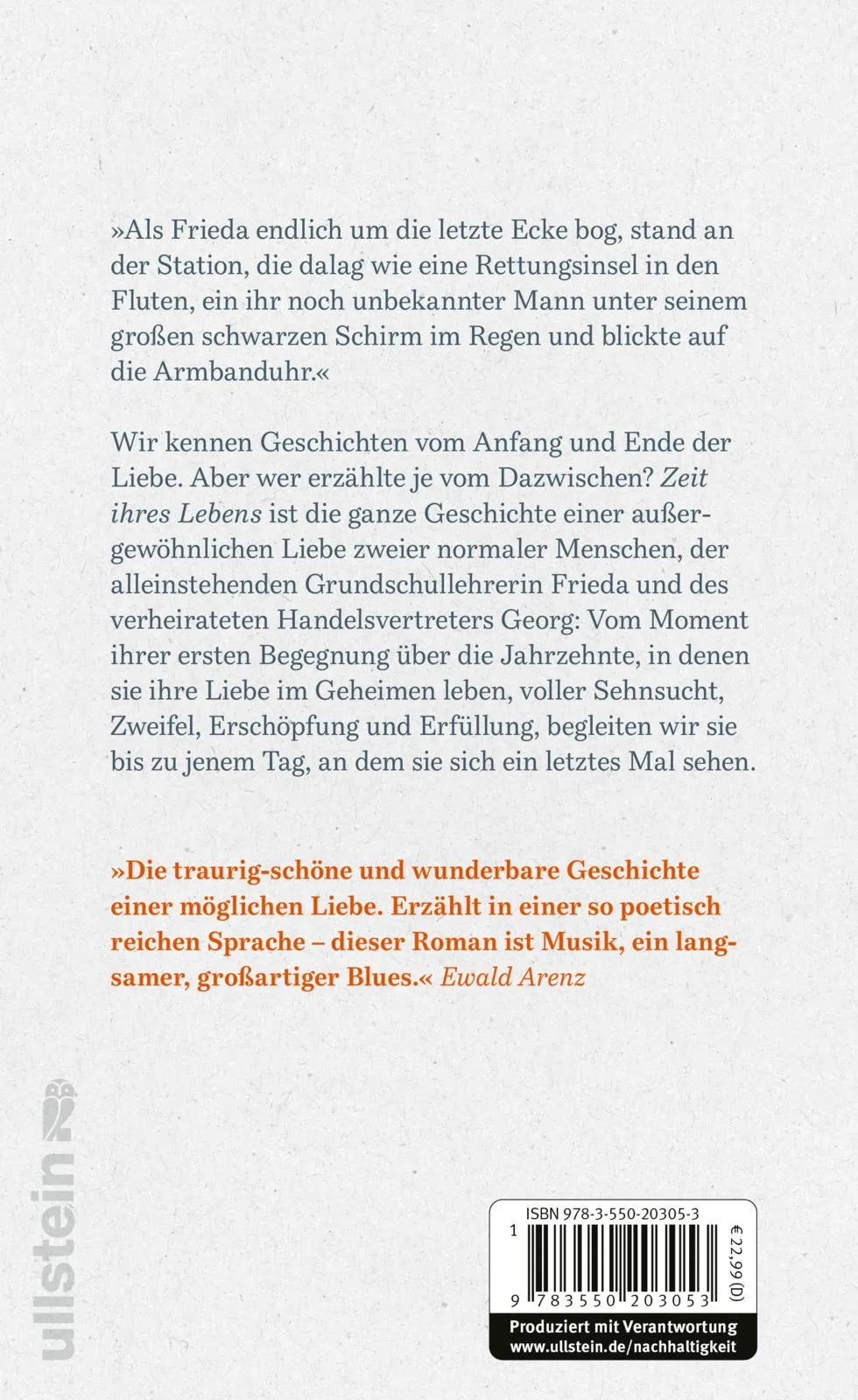 Rückseite: Zeit ihres Lebens (Hardcover)
