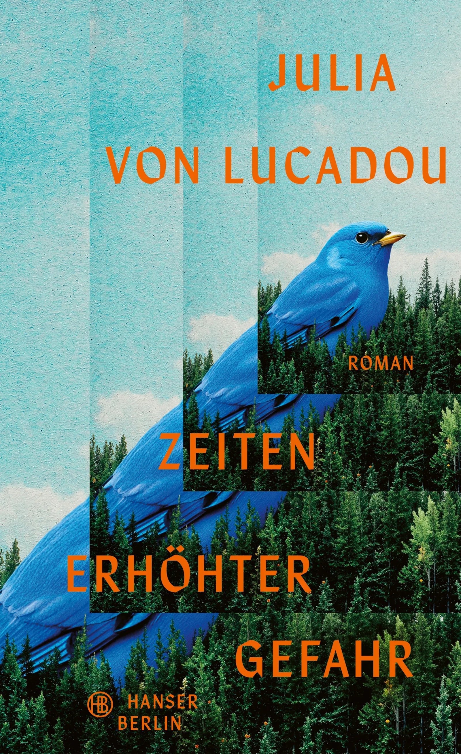 Buchcover von 'Zeiten erhöhter Gefahr' - Gebundene Ausgabe von Julia von Lucadou