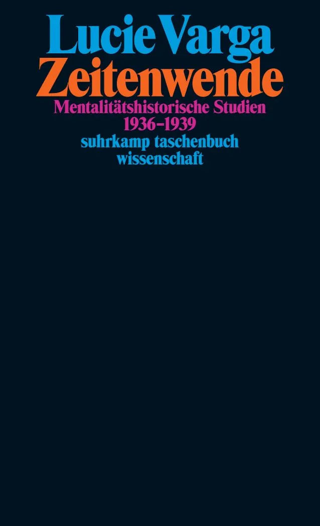 Cover: Zeitenwende (Taschenbuch) von Lucie Varga