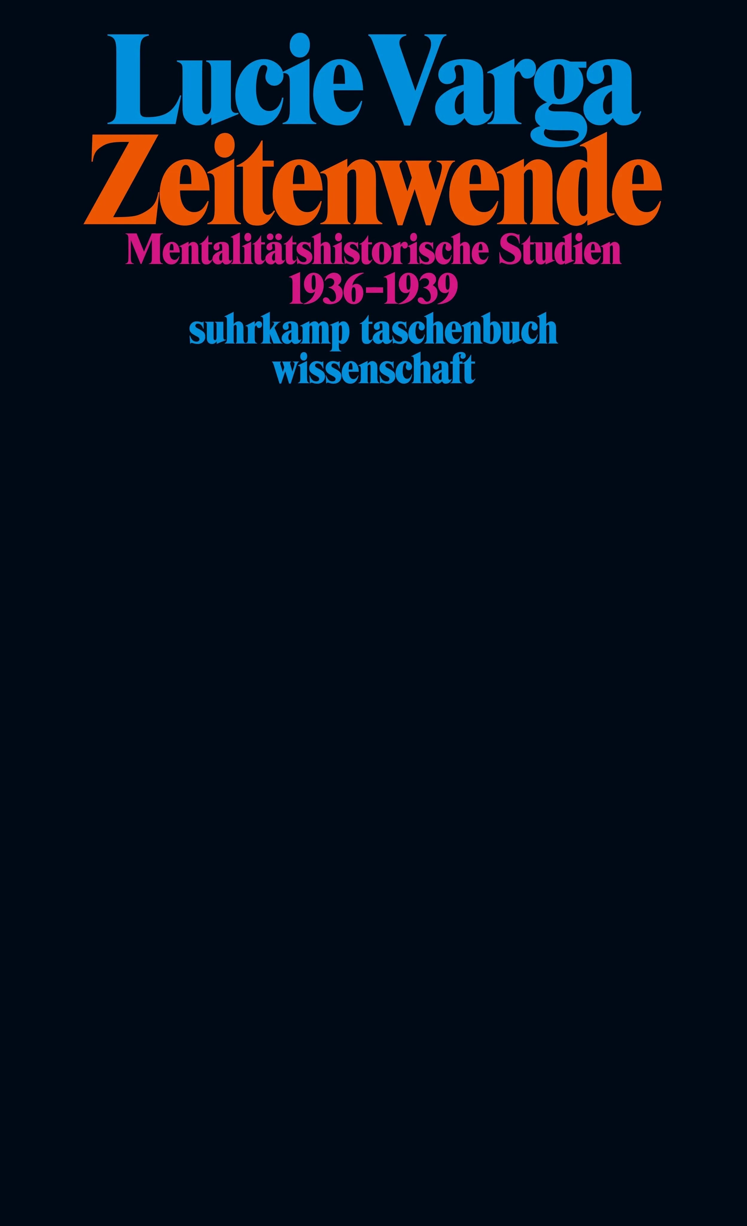 Buchcover von 'Zeitenwende' - Taschenbuch von Lucie Varga