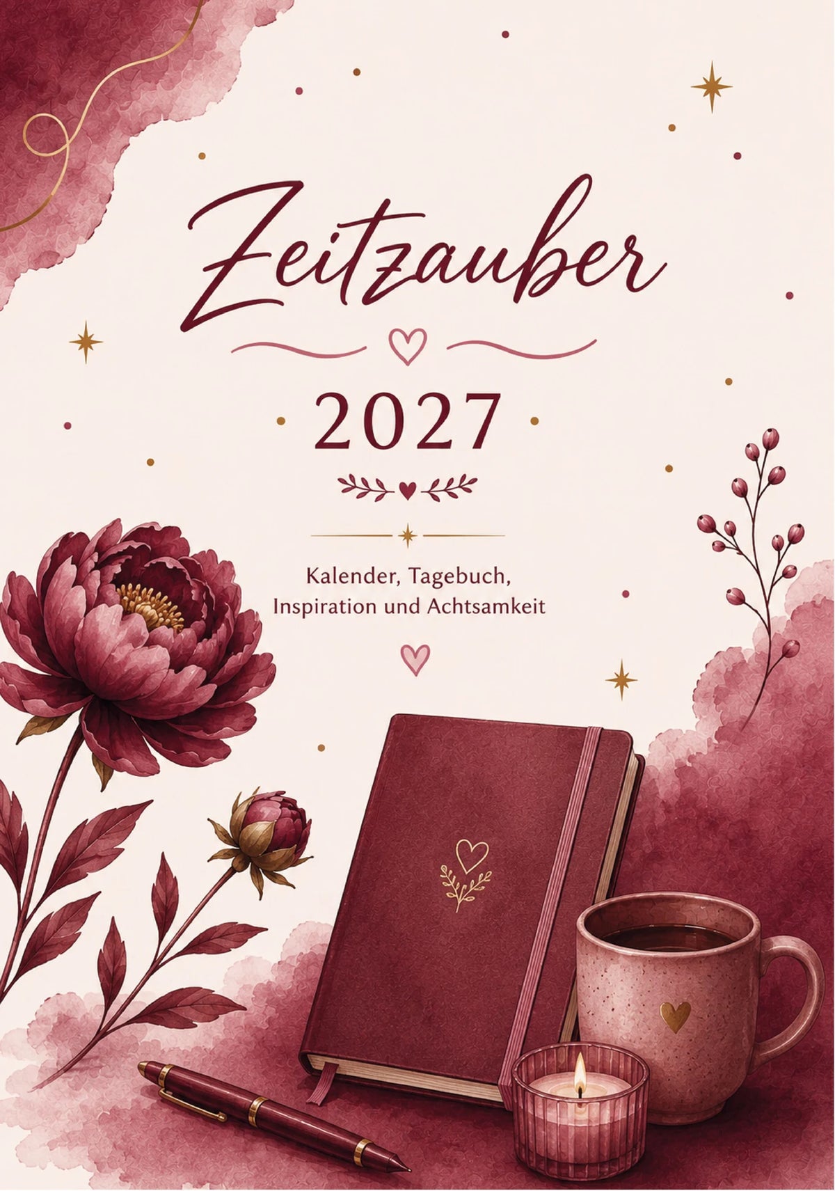 Taschenkalender: Zeitzauber Kalender 2027 - Achtsamkeitskalender