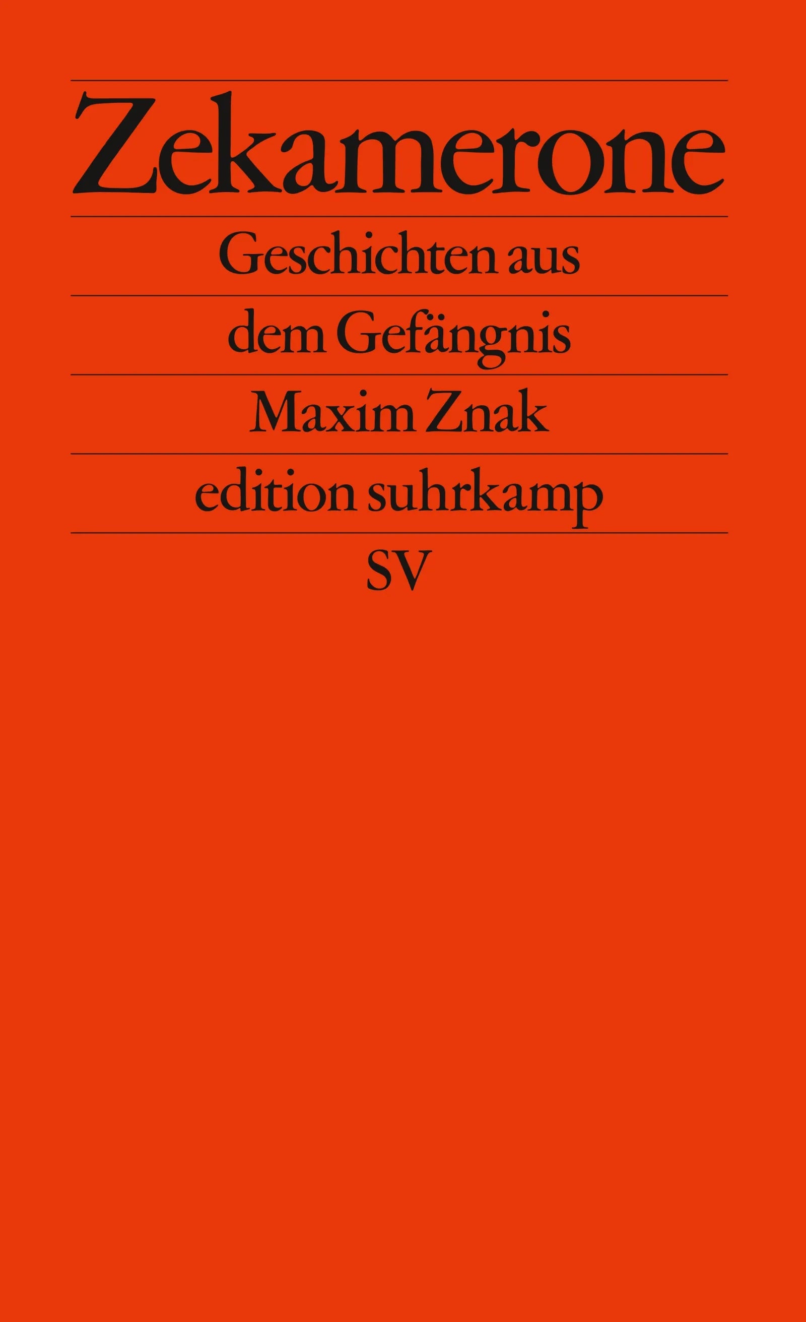 Cover: Zekamerone (E-Book) von Maxim Znak