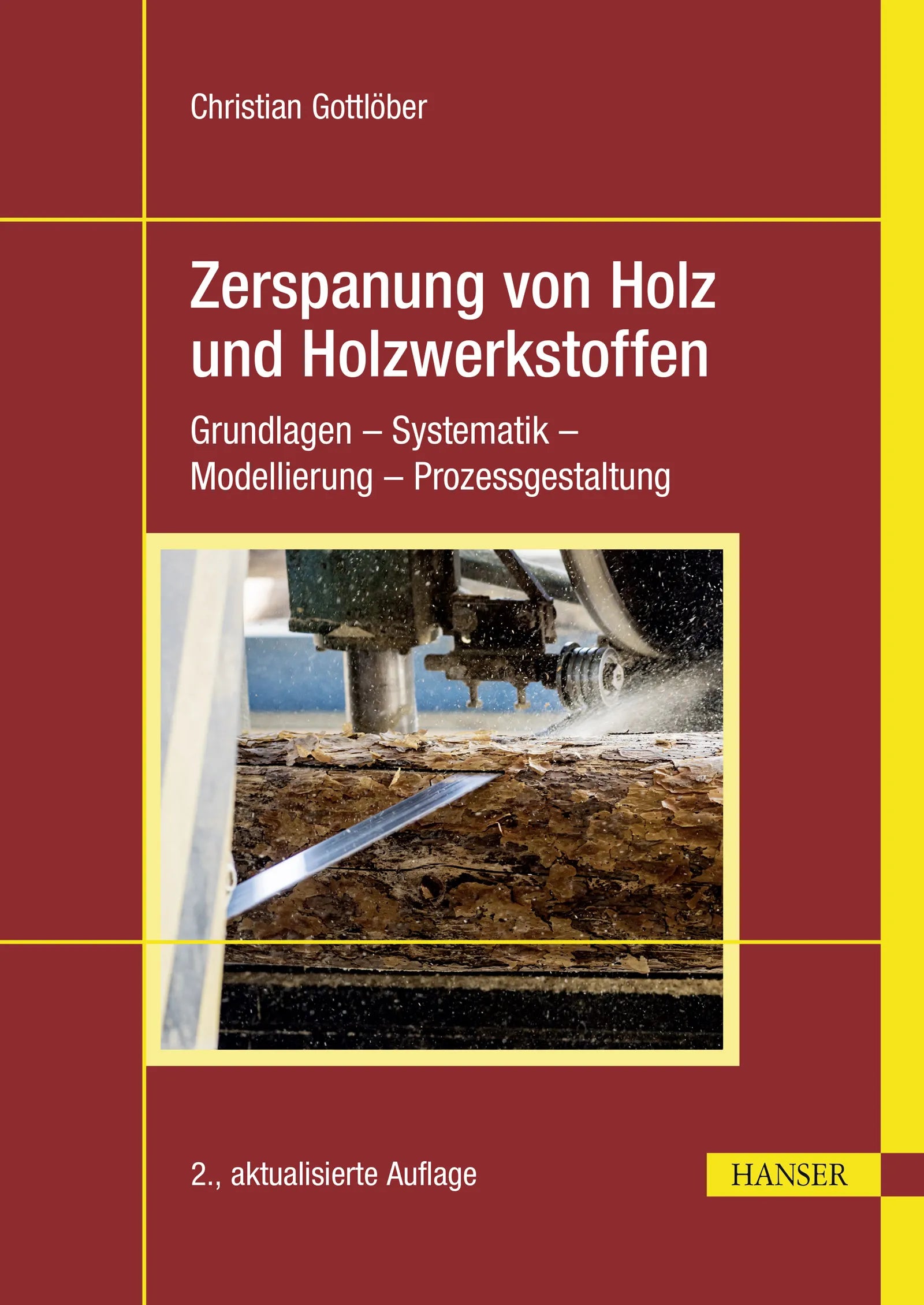 Cover: Zerspanung von Holz und Holzwerkstoffen (E-Book) von Christian Gottlöber