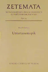 Buchcover von 'Zetemata / Untertanentopik' - Taschenbuch von Meinolf Vielberg