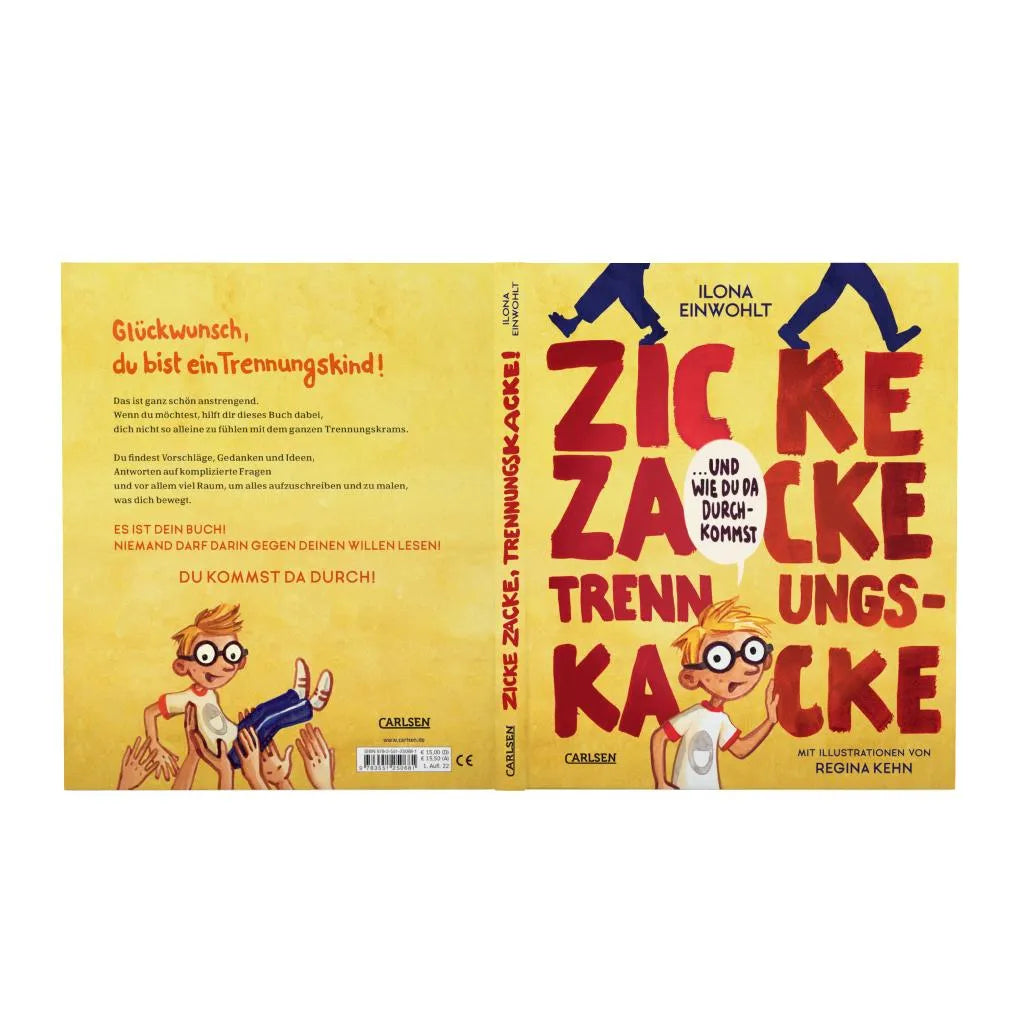 Produktansicht: Zicke zacke Trennungskacke – und wie du da durchkommst (Gebundene Ausgabe)