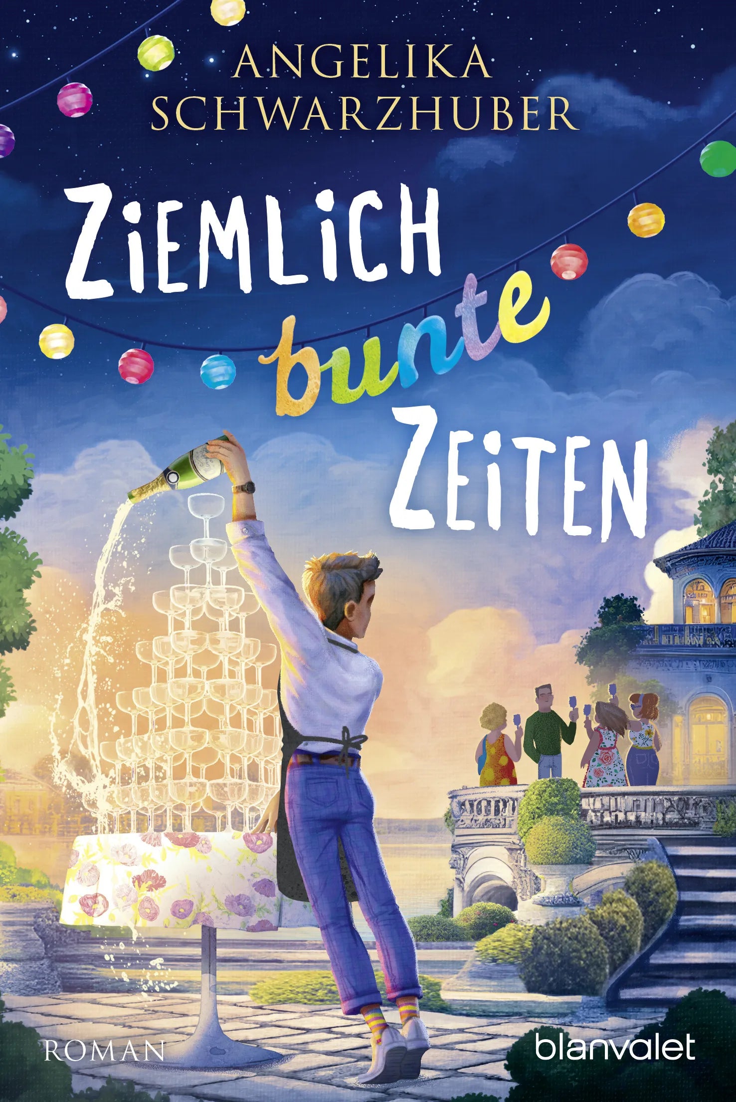 Cover: Ziemlich bunte Zeiten (E-Book) von Angelika Schwarzhuber