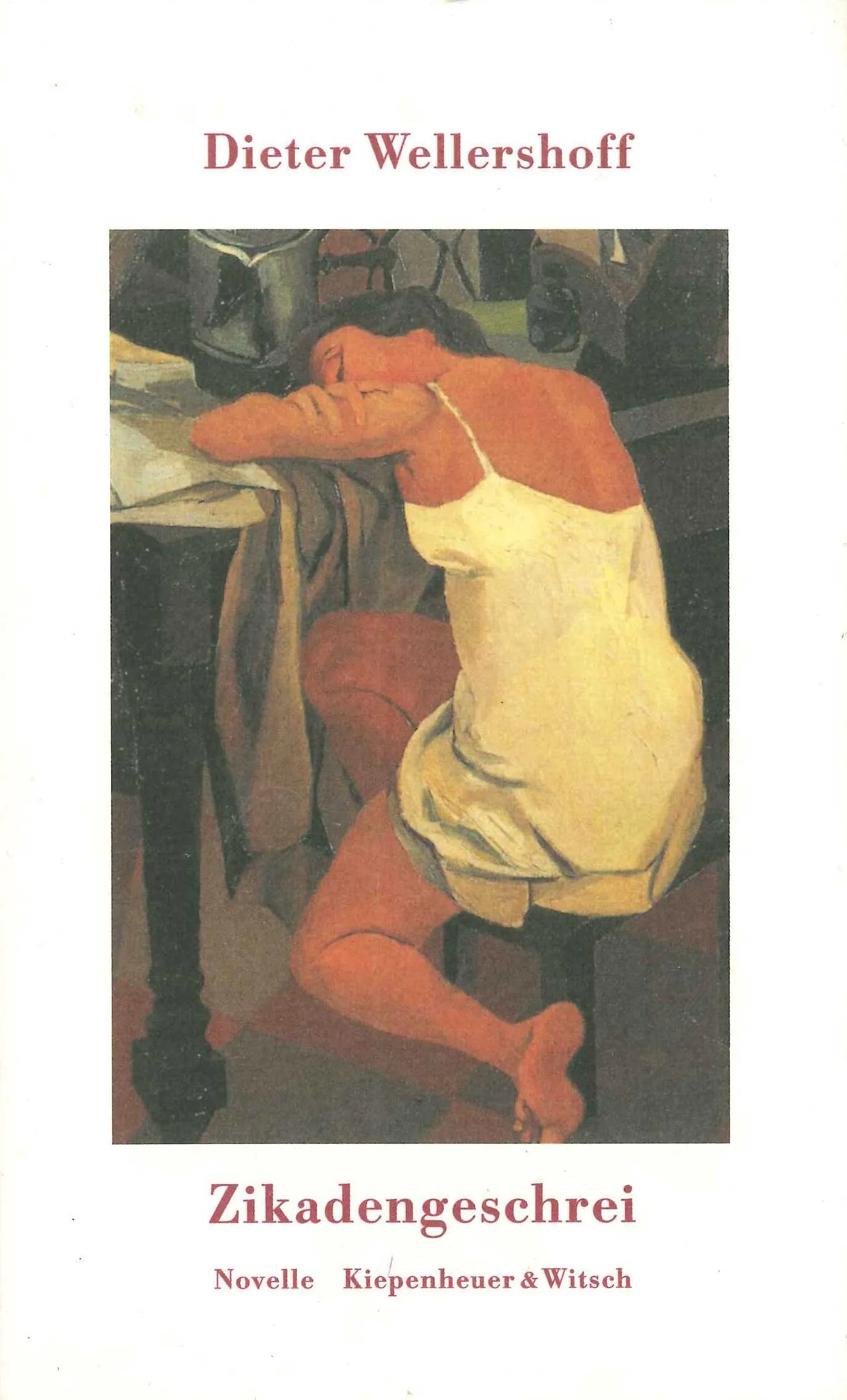 Buchcover von 'Zikadengeschrei' - Gebundene Ausgabe von Dieter Wellershoff