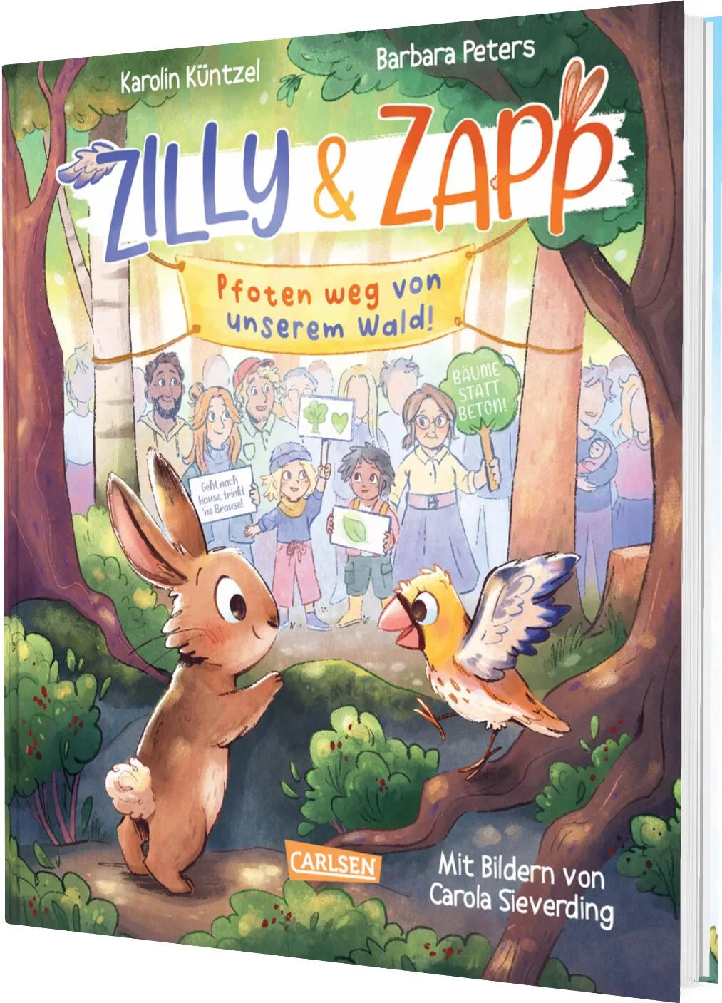 Buchcover von 'Zilly und Zapp' - Gebundene Ausgabe von Barbara Peters