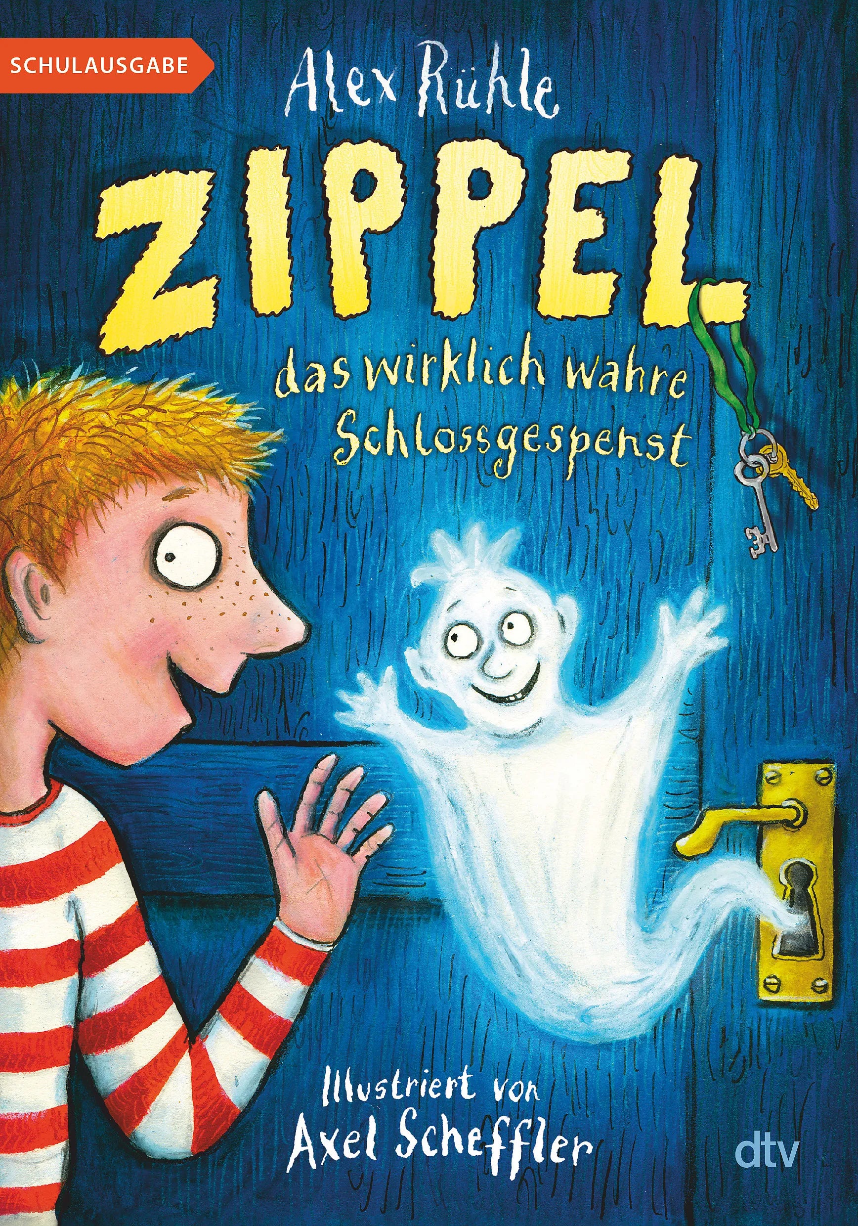Buchcover von 'Zippel, das wirklich wahre Schlossgespenst' - Taschenbuch von Alex Rühle