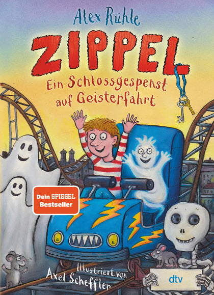 Cover: Zippel – Ein Schlossgespenst auf Geisterfahrt (Hardcover) von Alex Rühle