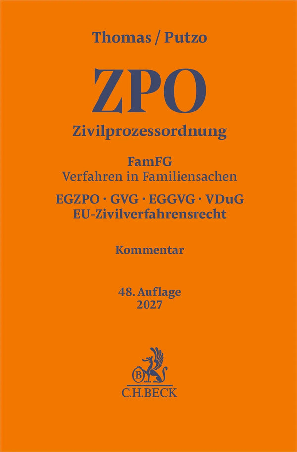 Zivilprozessordnung. ZPO