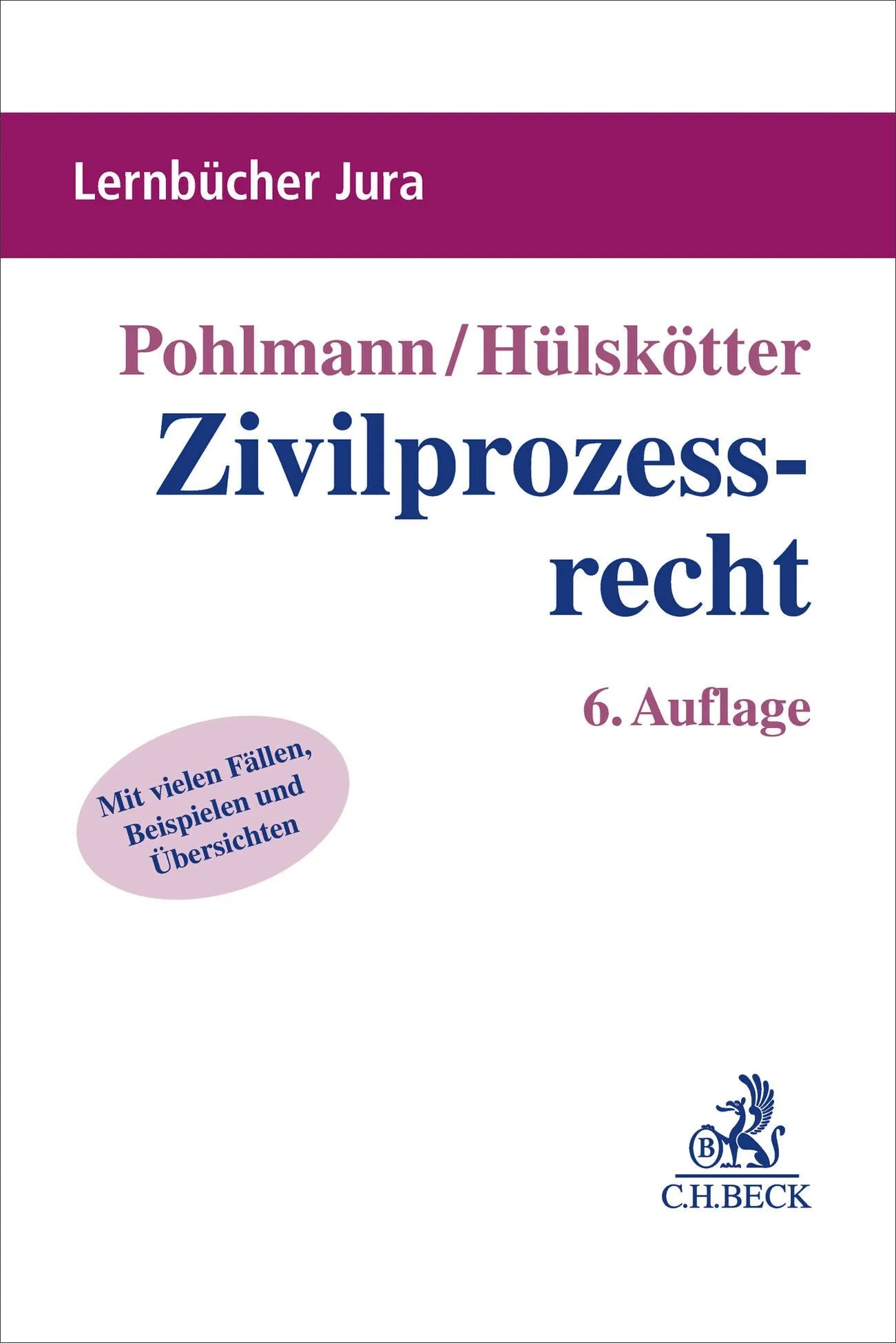 Cover: Zivilprozessrecht (Taschenbuch) von Petra Pohlmann