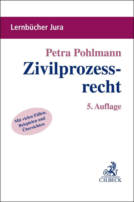 Buchcover von 'Zivilprozessrecht' - Taschenbuch von Petra Pohlmann