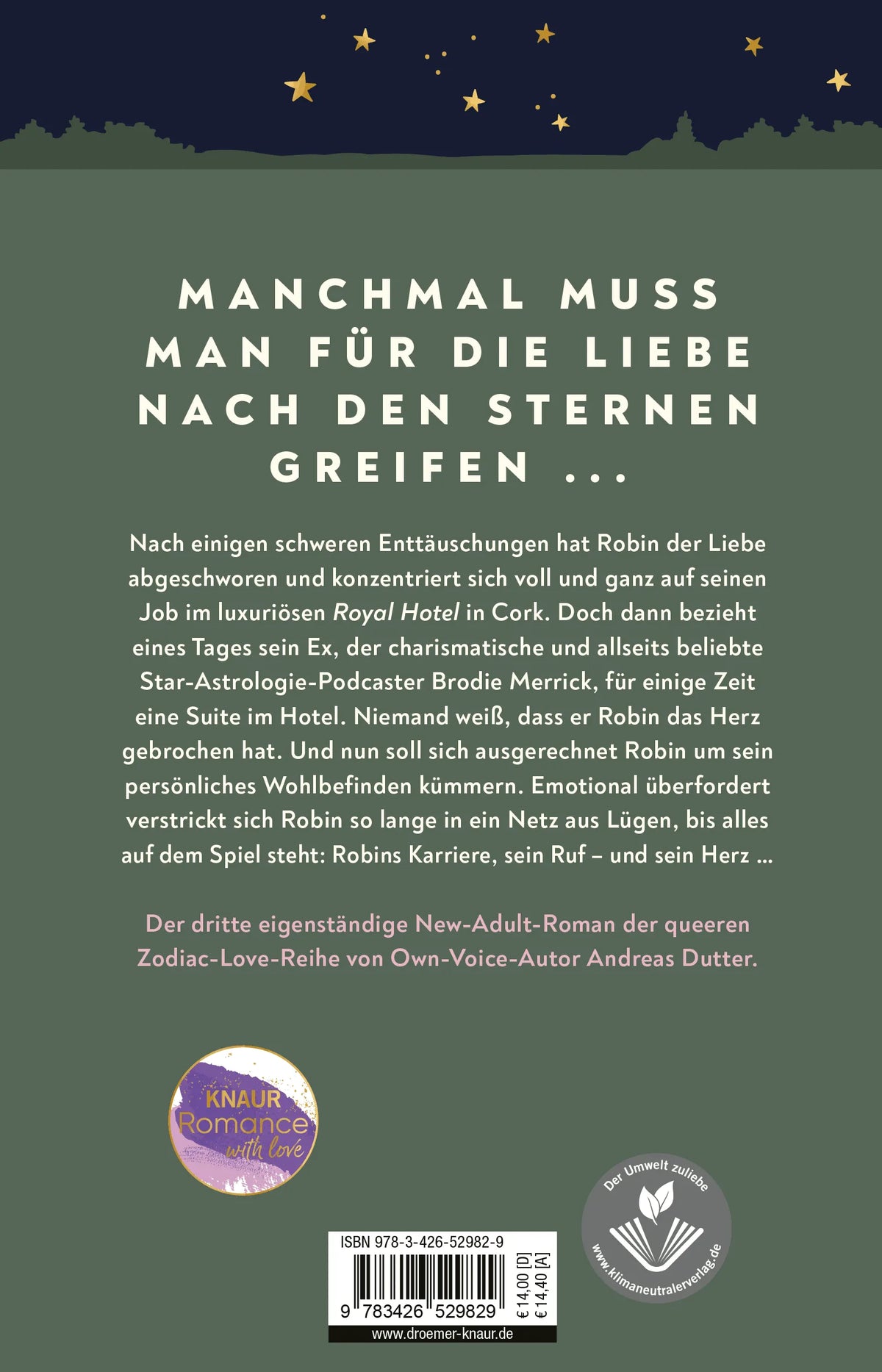 Rückseite: Zodiac Love: Infinity in Our Hearts (Paperback)