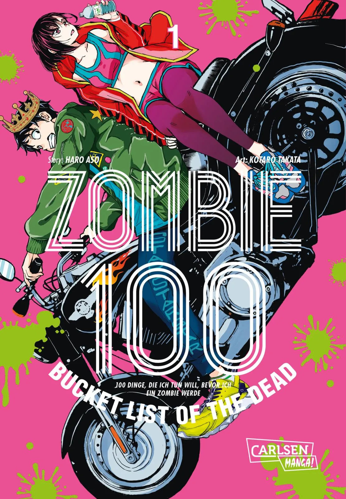 Buchcover von 'Zombie 100 – Bucket List of the Dead 1' - Taschenbuch von Kotaro TAKATA