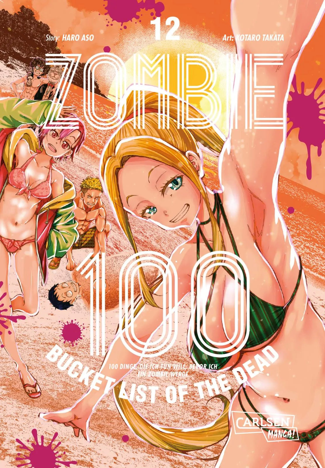 Buchcover von 'Zombie 100 – Bucket List of the Dead 12' - Taschenbuch von Kotaro TAKATA