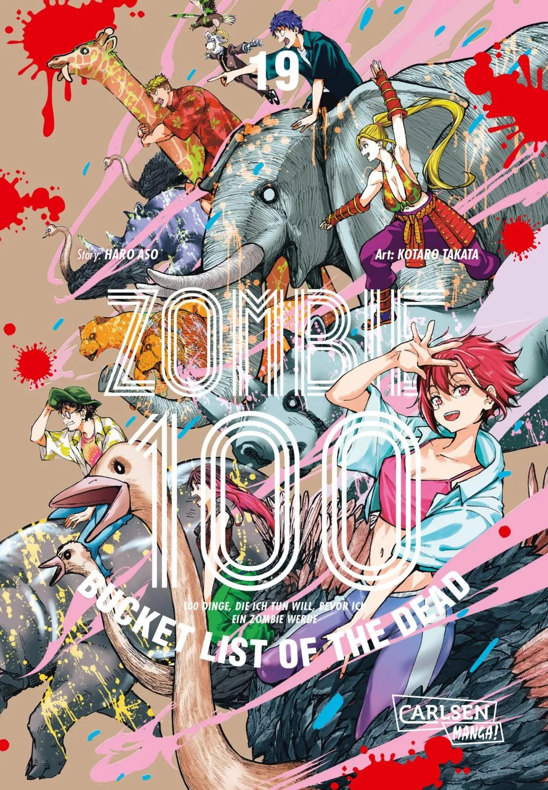 Cover: Zombie 100 – Bucket List of the Dead 19 (Taschenbuch) von Kotaro TAKATA