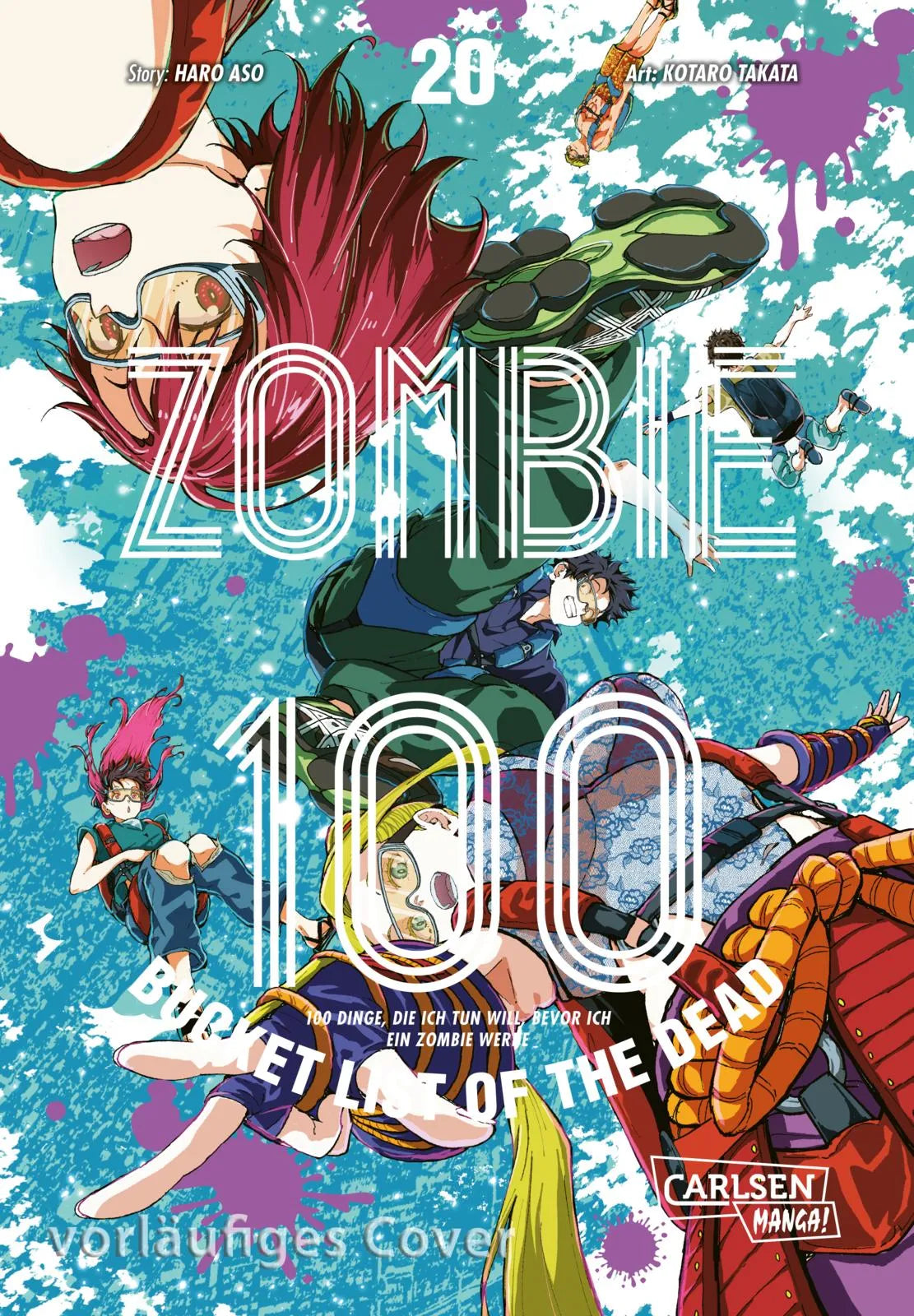 Cover: Zombie 100 – Bucket List of the Dead 20 (Taschenbuch) von Kotaro TAKATA
