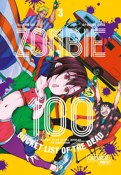 Buchcover von 'Zombie 100 – Bucket List of the Dead 3' - Taschenbuch von Kotaro TAKATA