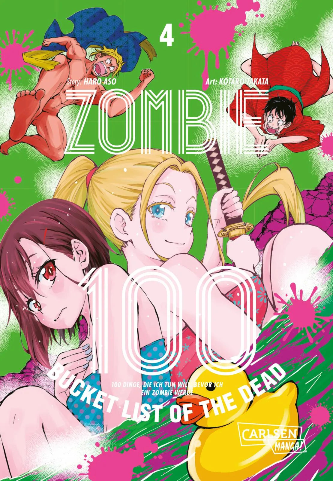 Buchcover von 'Zombie 100 – Bucket List of the Dead 4' - Taschenbuch von Kotaro TAKATA