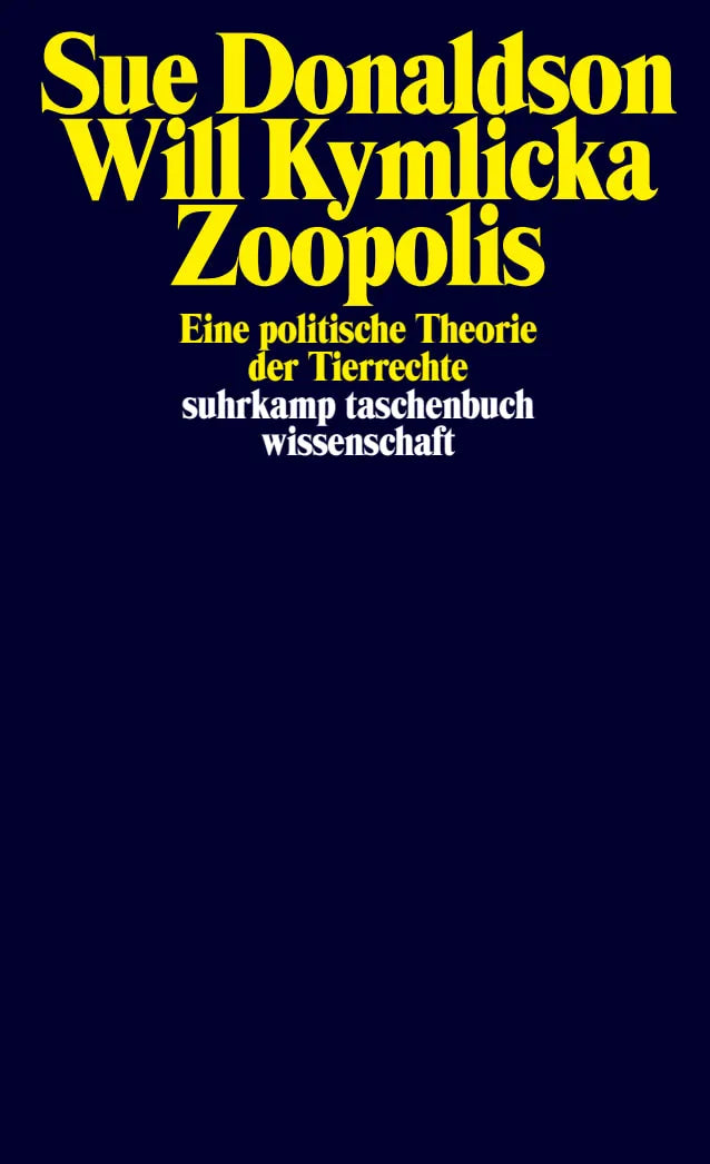 Buchcover von 'Zoopolis' - Taschenbuch von Sue Donaldson