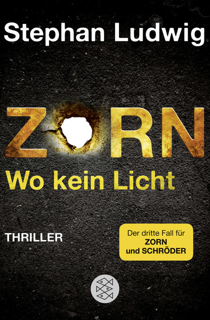 Buchcover von 'Zorn - Wo kein Licht' - Taschenbuch von Stephan Ludwig