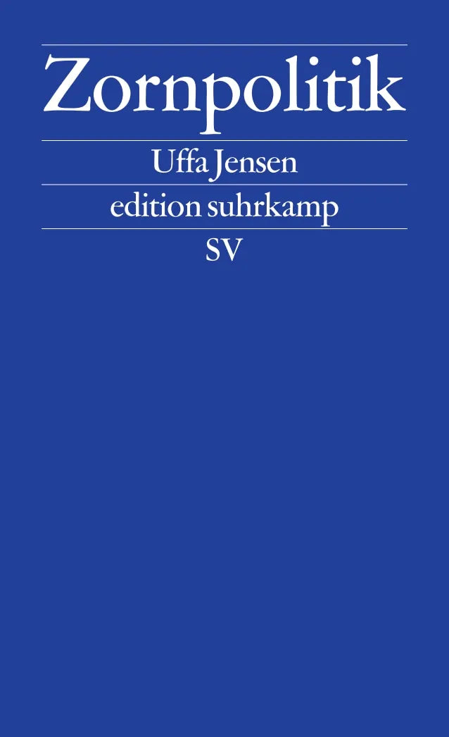 Buchcover von 'Zornpolitik' - Taschenbuch von Uffa Jensen
