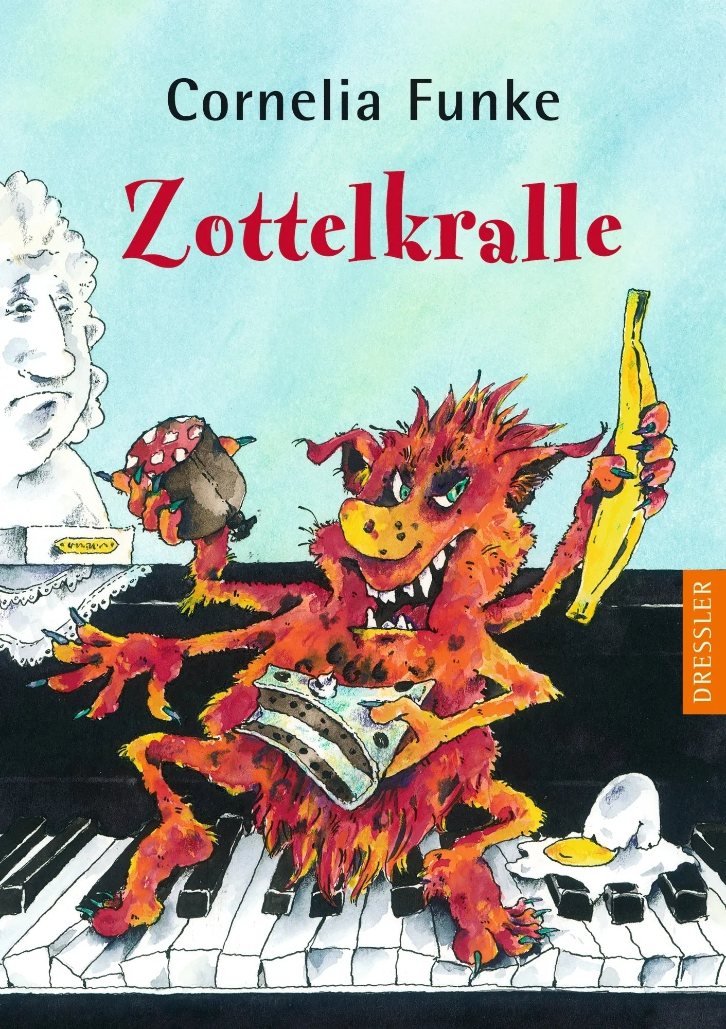 Buchcover von 'Zottelkralle' - Gebundene Ausgabe von Cornelia Funke