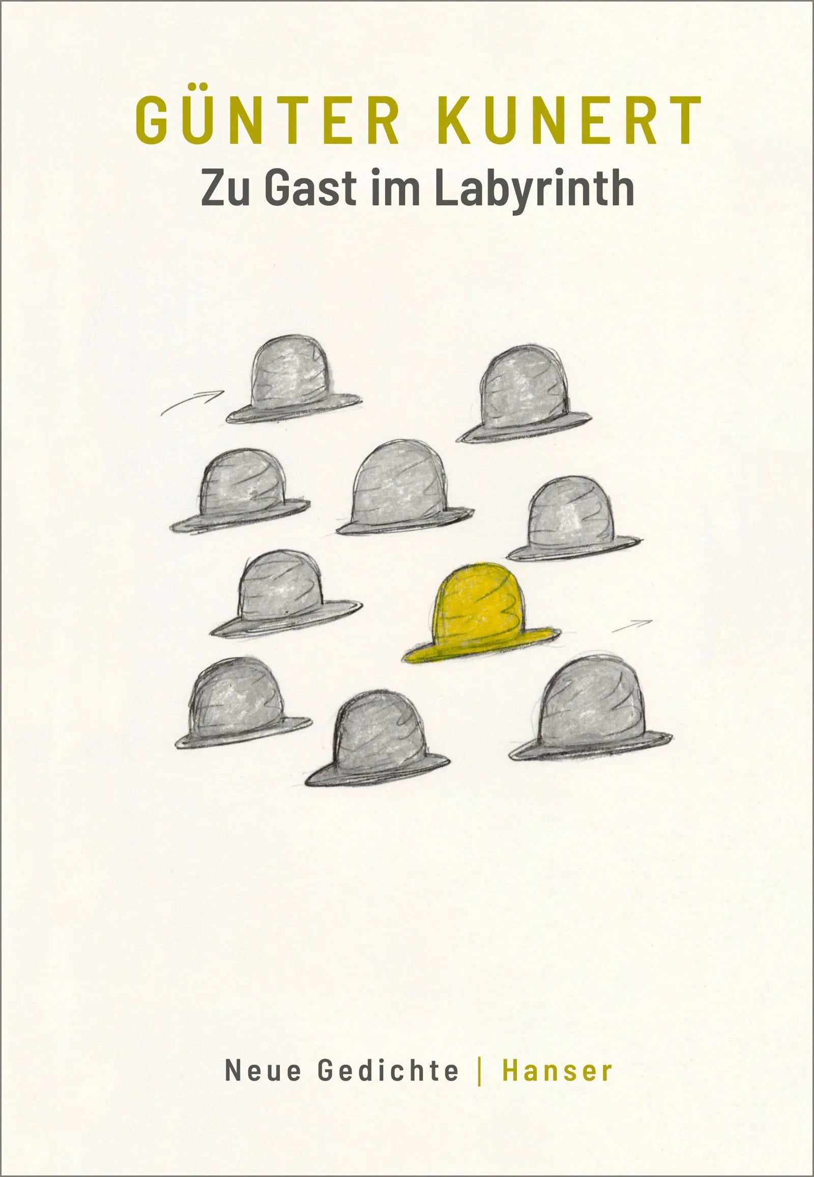 Buchcover von 'Zu Gast im Labyrinth' - Gebundene Ausgabe von Günter Kunert