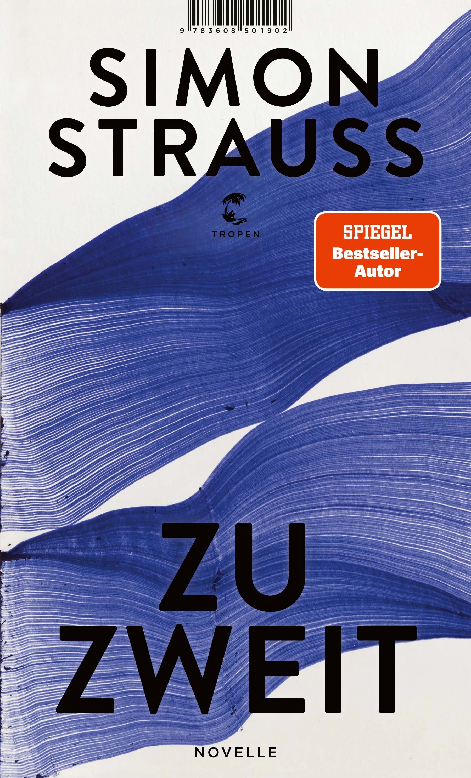 Buchcover von 'zu zweit' - Gebundene Ausgabe von Simon Strauß