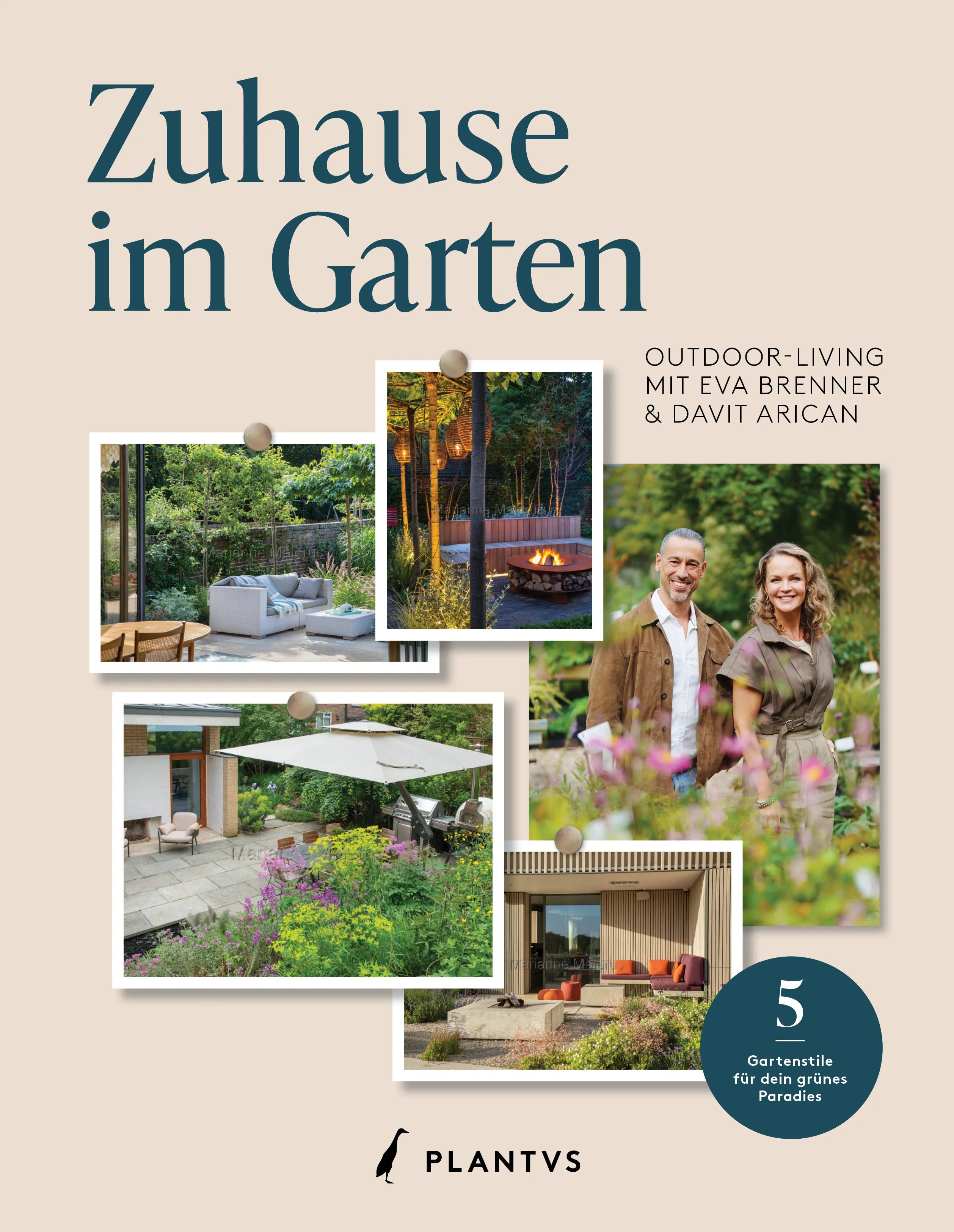 Cover: Zuhause im Garten (Hardcover) von Eva Brenner