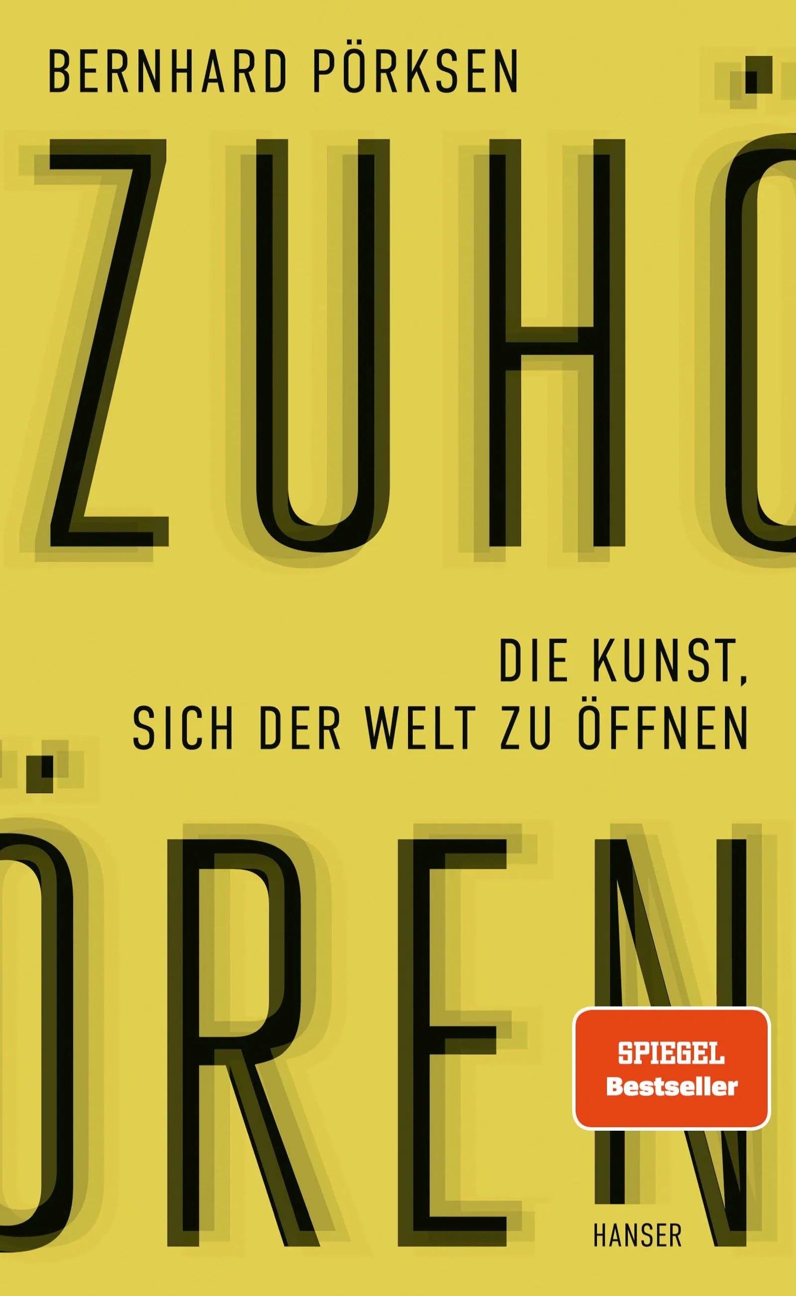 Cover: Zuhören (E-Book) von Bernhard Pörksen