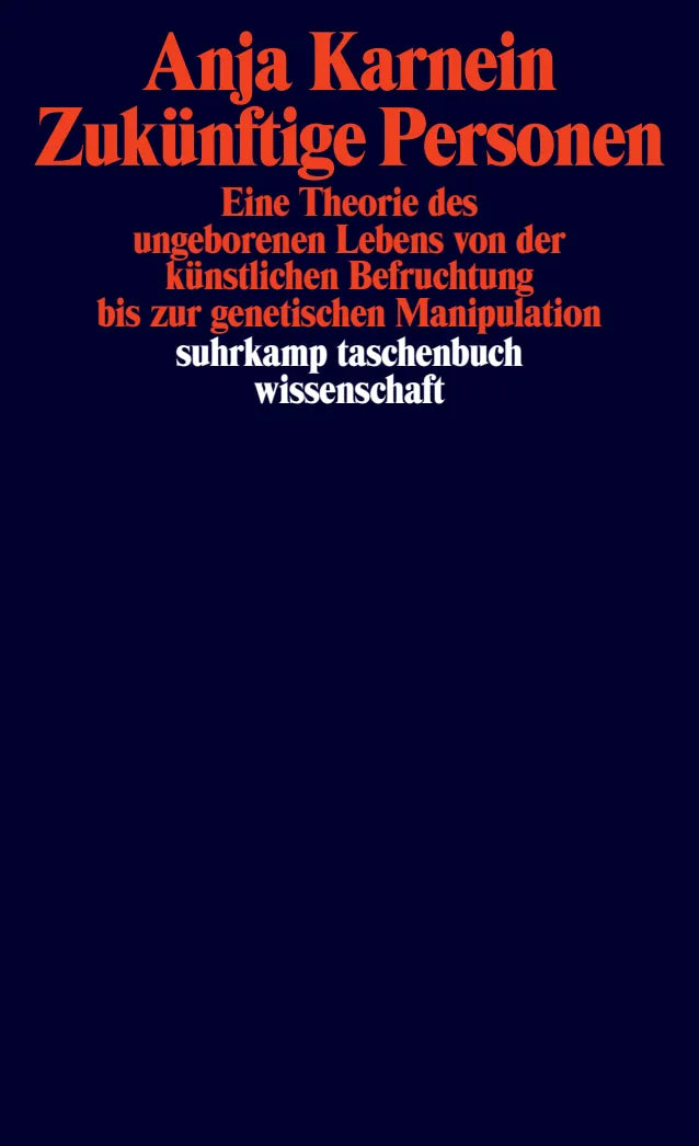 Buchcover von 'Zukünftige Personen' - Taschenbuch von Anja Karnein