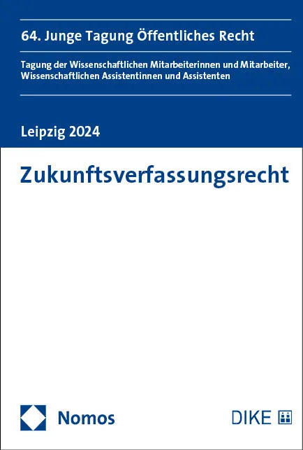 Cover: Zukunftsverfassungsrecht (E-Book)