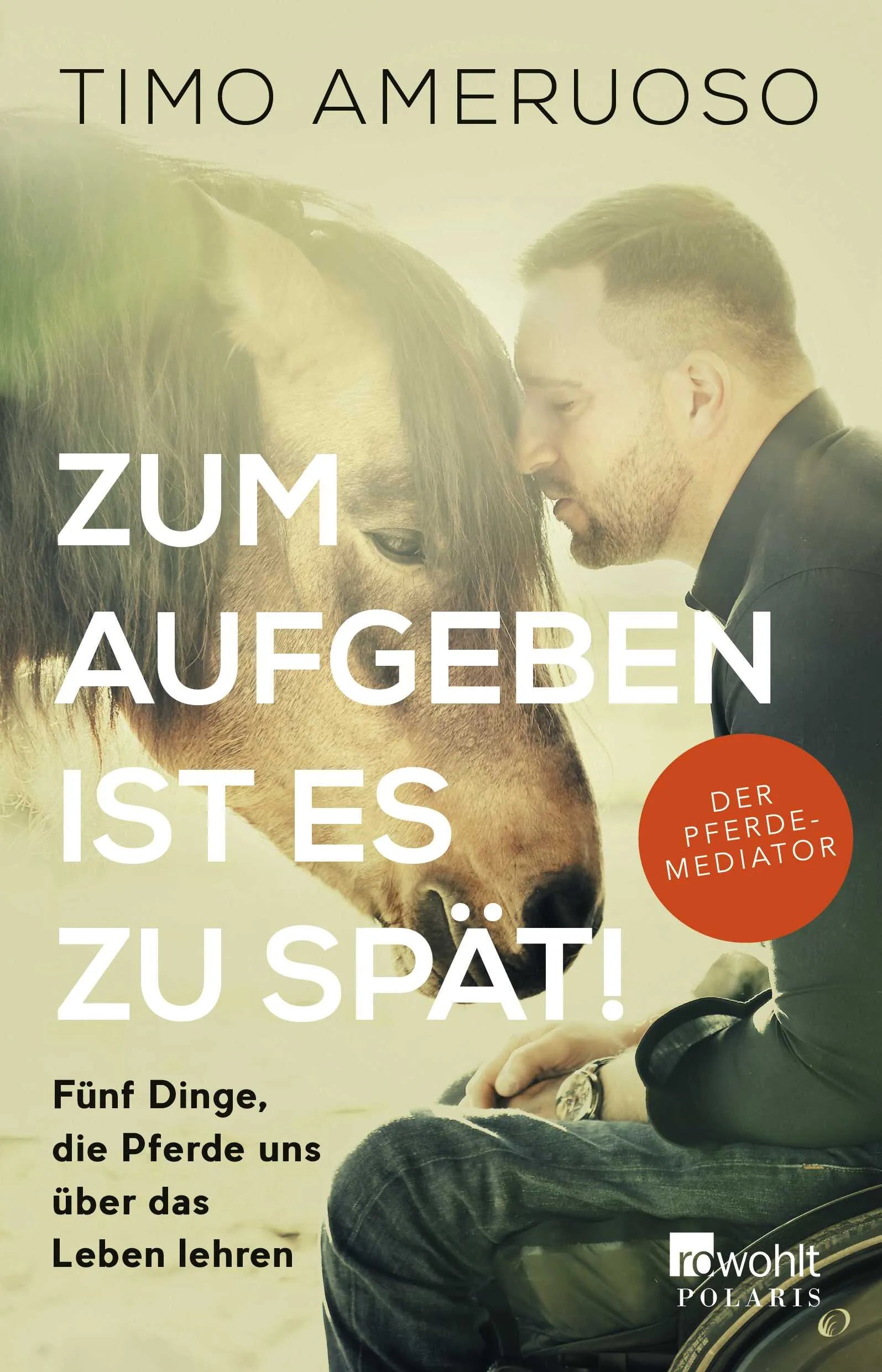 Buchcover von 'Zum Aufgeben ist es zu spät!' - Paperback von Timo Ameruoso