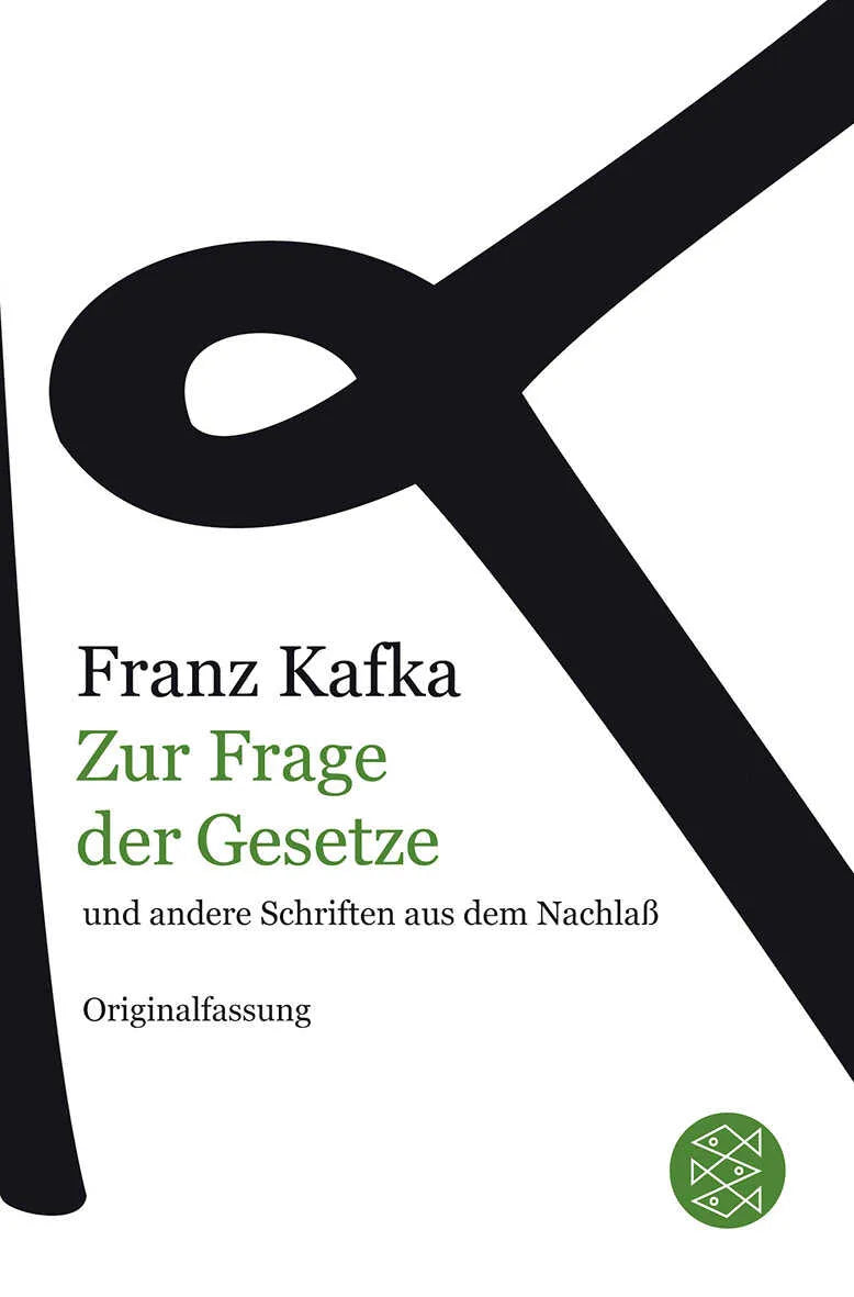 Buchcover von 'Zur Frage der Gesetze' - Taschenbuch von Franz Kafka