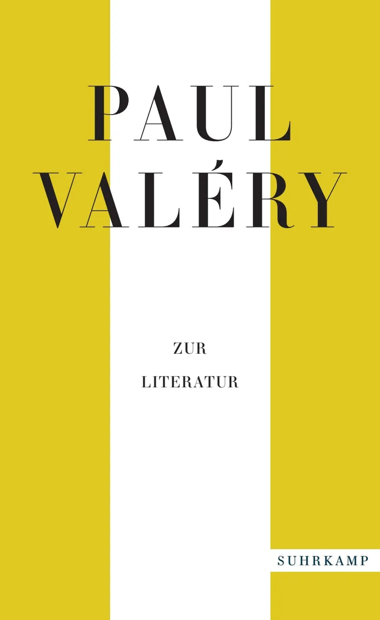 Buchcover von 'Zur Literatur' - Taschenbuch von Paul Valéry