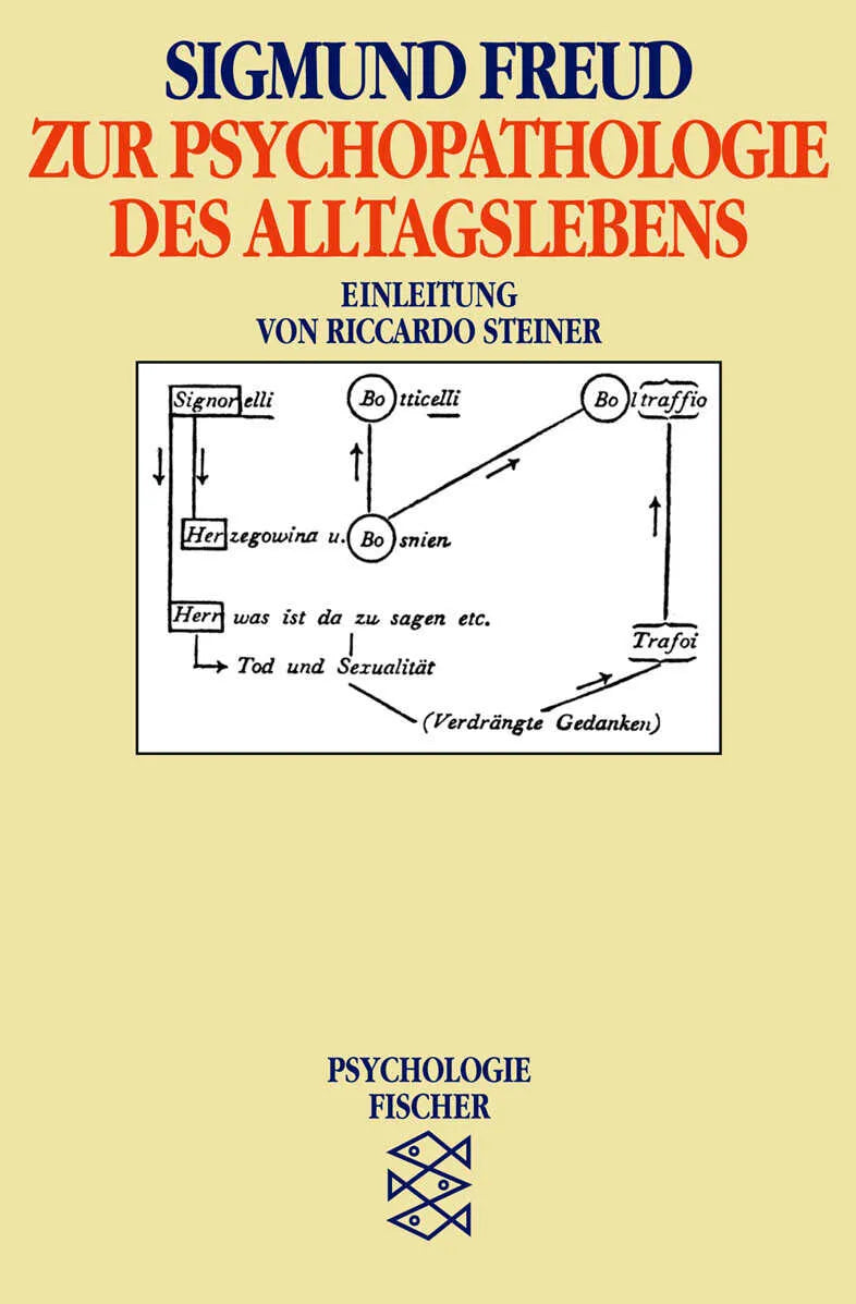 Buchcover von 'Zur Psychopathologie des Alltagslebens' - Taschenbuch von Sigmund Freud