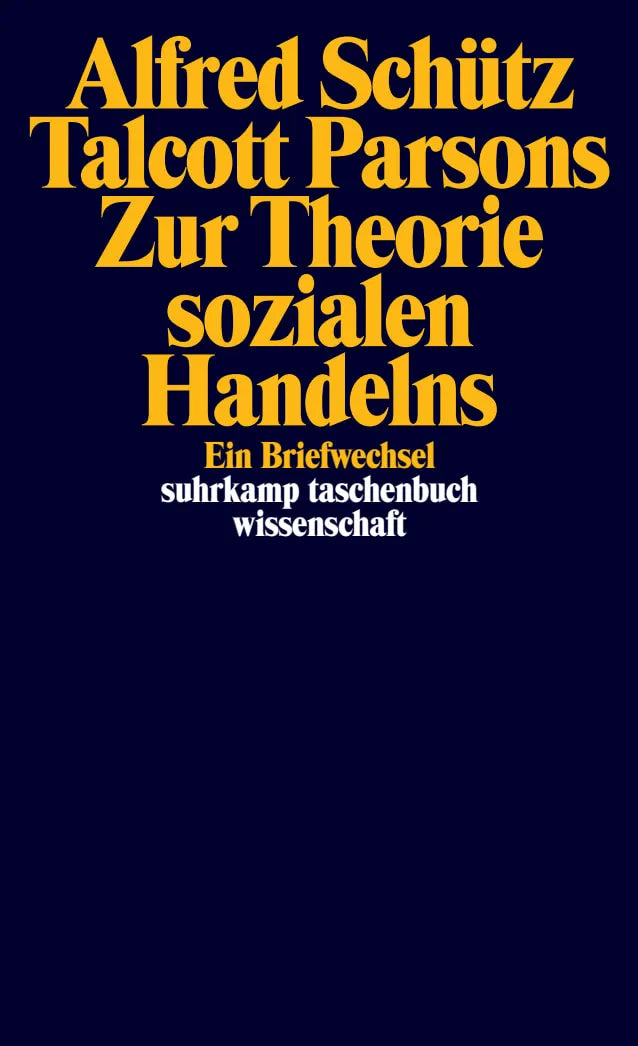 Buchcover von 'Zur Theorie sozialen Handelns' - Taschenbuch von Talcott Parsons