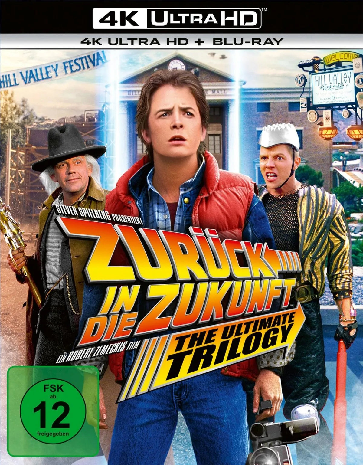 Zurück in die Zukunft - Trilogie - Blu-ray 4K Ultra HD