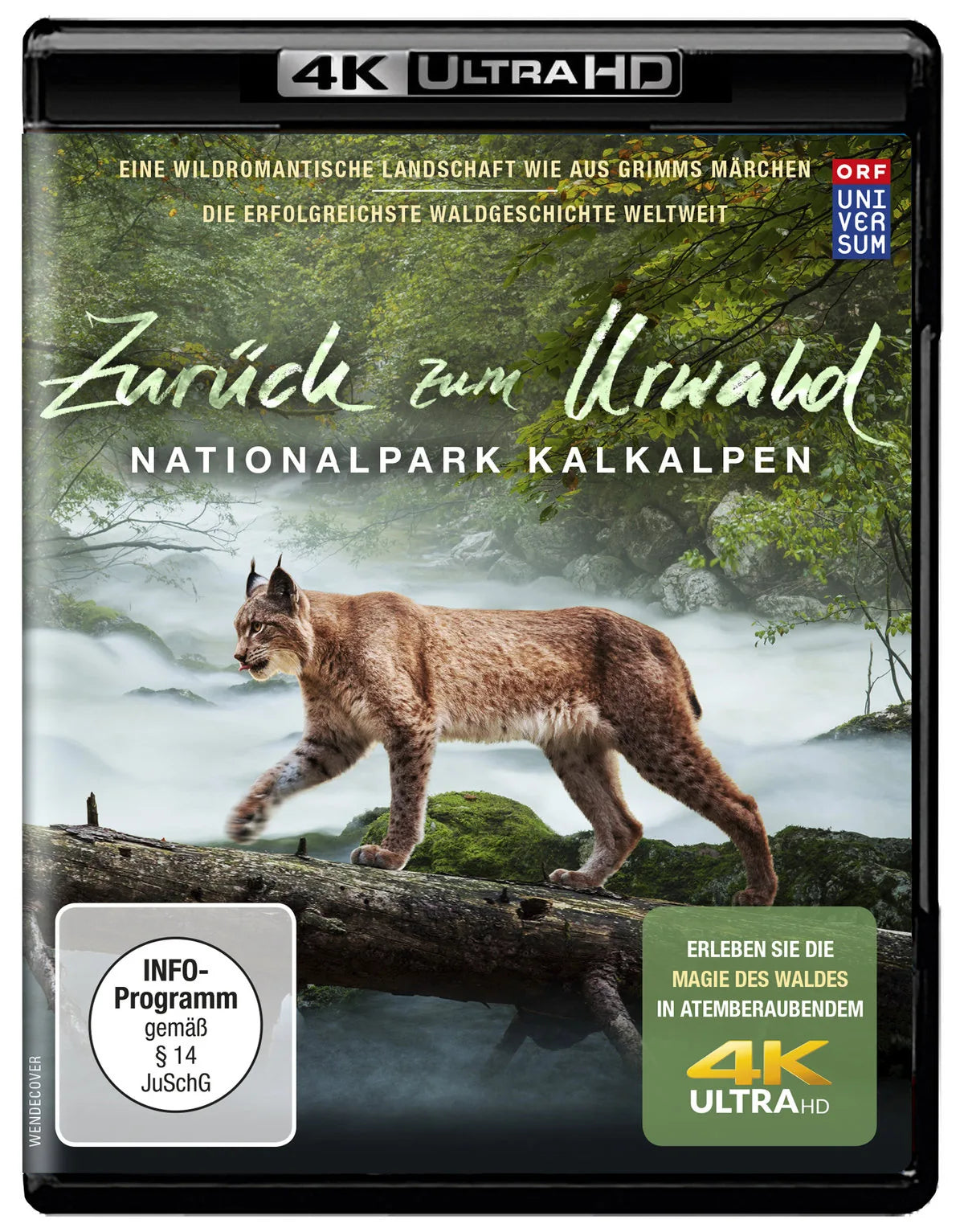 Zurück zum Urwald - Nationalpark Kalkalpen - Blu-ray 4K Ultra HD